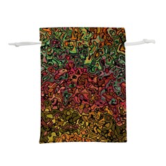 Stylish Fall Colors Camouflage Lightweight Drawstring Pouch (s) by SpinnyChairDesigns