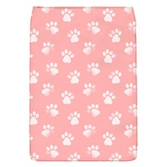 Animal Cat Dog Prints Pattern Pink White Removable Flap Cover (s) by SpinnyChairDesigns