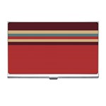 Retro Aesthetic Business Card Holder Front