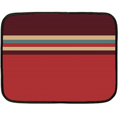 Retro Aesthetic Fleece Blanket (mini) by tmsartbazaar