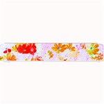 cosmos flowers orange Small Bar Mats 24 x4  Bar Mat