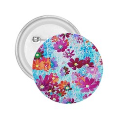 Cosmos Flowers 2.25  Buttons