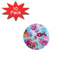 Cosmos Flowers 1  Mini Magnet (10 pack) 