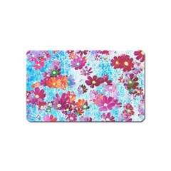 Cosmos Flowers Magnet (Name Card)