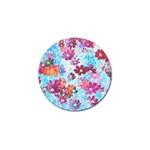 Cosmos Flowers Golf Ball Marker (10 pack) Front