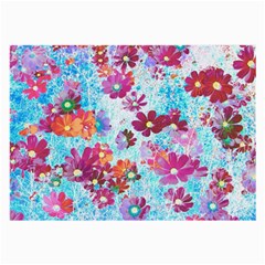 Cosmos Flowers Large Glasses Cloth (2 Sides)