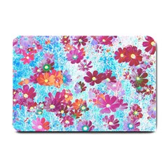 Cosmos Flowers Small Doormat 