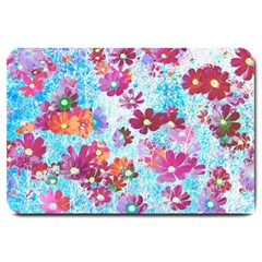 Cosmos Flowers Large Doormat 