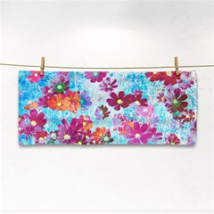 Cosmos Flowers Hand Towel