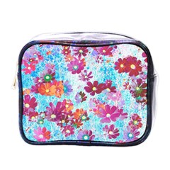 Cosmos Flowers Mini Toiletries Bag (One Side)