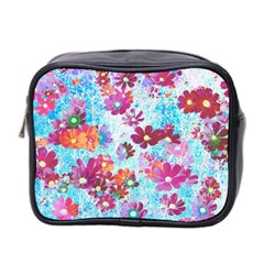 Cosmos Flowers Mini Toiletries Bag (Two Sides)