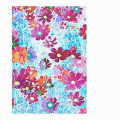 Cosmos Flowers Small Garden Flag (Two Sides)