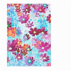 Cosmos Flowers Large Garden Flag (Two Sides)