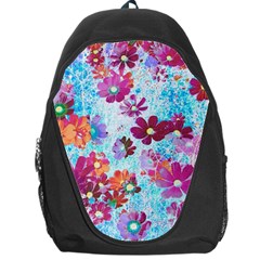 Cosmos Flowers Backpack Bag