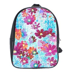 Cosmos Flowers School Bag (XL)