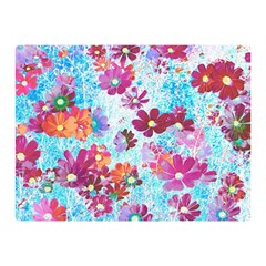 Cosmos Flowers Double Sided Flano Blanket (Mini) 