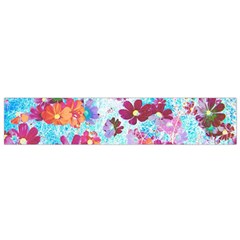 Cosmos Flowers Small Flano Scarf