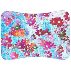 Cosmos Flowers Velour Seat Head Rest Cushion