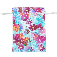 Cosmos Flowers  Lightweight Drawstring Pouch (XL)