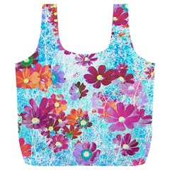 Cosmos Flowers Full Print Recycle Bag (XXL)