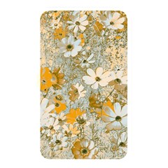 Cosmos Flowers Sepia Color Memory Card Reader (rectangular) by DinkovaArt