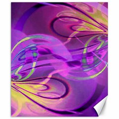 Infinity Painting Purple Canvas 20  X 24  by DinkovaArt