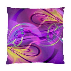 Infinity Painting Purple Standard Cushion Case (one Side) by DinkovaArt