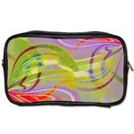 Infinity Painting Green Toiletries Bag (One Side) Front