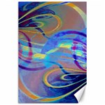 Infinity Painting Blue Canvas 24  x 36  23.35 x34.74  Canvas - 1