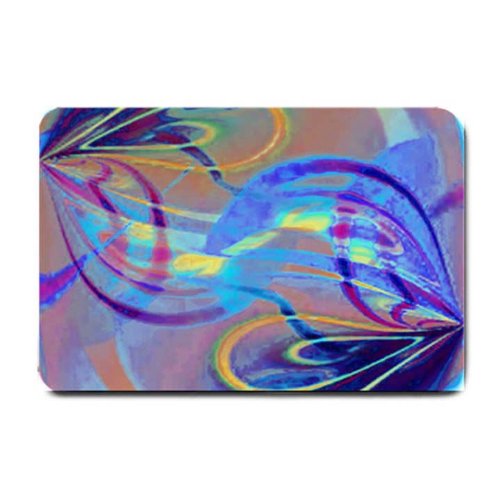 Infinity Painting Blue Small Doormat 