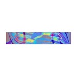 Infinity Painting Blue Flano Scarf (Mini) Back