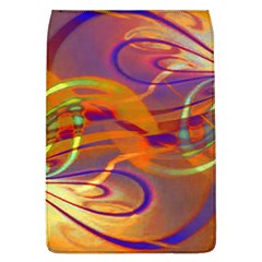 Infinity Painting Orange Removable Flap Cover (l) by DinkovaArt