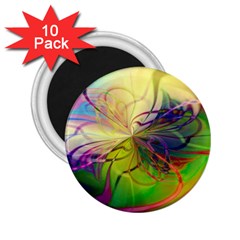  Rainbow Painting Patterns 1 2 25  Magnets (10 Pack)  by DinkovaArt