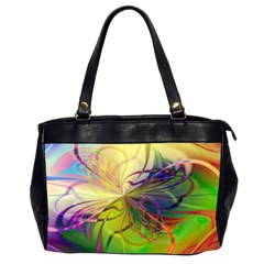  Rainbow Painting Patterns 1 Oversize Office Handbag (2 Sides)