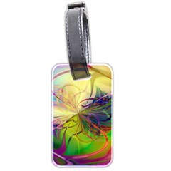  Rainbow Painting Patterns 1 Luggage Tag (two Sides) by DinkovaArt