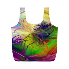  Rainbow Painting Patterns 1 Full Print Recycle Bag (m) by DinkovaArt