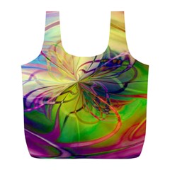  Rainbow Painting Patterns 1 Full Print Recycle Bag (l) by DinkovaArt