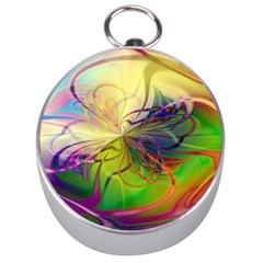  Rainbow Painting Patterns 1 Silver Compasses by DinkovaArt