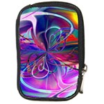 Rainbow Painting Pattern 2 Compact Camera Leather Case Front