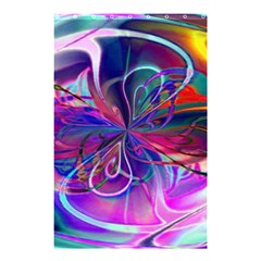 Rainbow Painting Pattern 2 Shower Curtain 48  X 72  (small)  by DinkovaArt