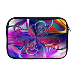 Rainbow Painting Pattern 2 Apple Macbook Pro 17  Zipper Case by DinkovaArt