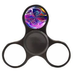 Rainbow Painting Pattern 2 Finger Spinner by DinkovaArt