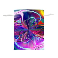 Rainbow Painting Pattern 2 Lightweight Drawstring Pouch (m) by DinkovaArt