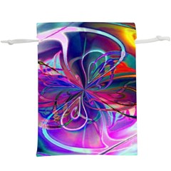 Rainbow Painting Pattern 2  Lightweight Drawstring Pouch (xl) by DinkovaArt