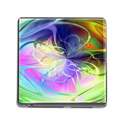 Rainbow Painting Patterns 3 Memory Card Reader (square 5 Slot) by DinkovaArt