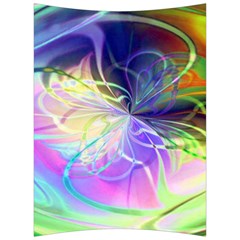 Rainbow Painting Patterns 3 Back Support Cushion by DinkovaArt