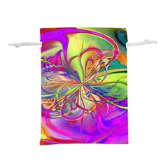 Rainbow Painting Pattern 4 Lightweight Drawstring Pouch (l) by DinkovaArt