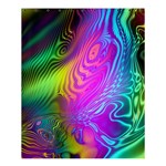 Psychedelic Swirl Trippy Abstract Art Shower Curtain 60  x 72  (Medium)  60 x72  Curtain