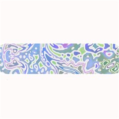 Colorful Pastel Floral Swirl Watercolor Pattern Large Bar Mats by SpinnyChairDesigns