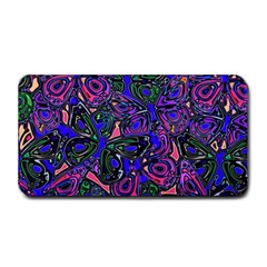 Purple Abstract Butterfly Pattern Medium Bar Mats by SpinnyChairDesigns